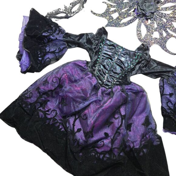 Mystic Pixie Girls Halloween Costume Purple Small 4-6 Spirit Signature Collectio - Picture 5 of 5